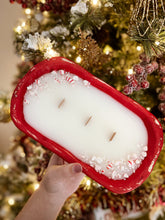 Load image into Gallery viewer, Red Peppermint Candle
